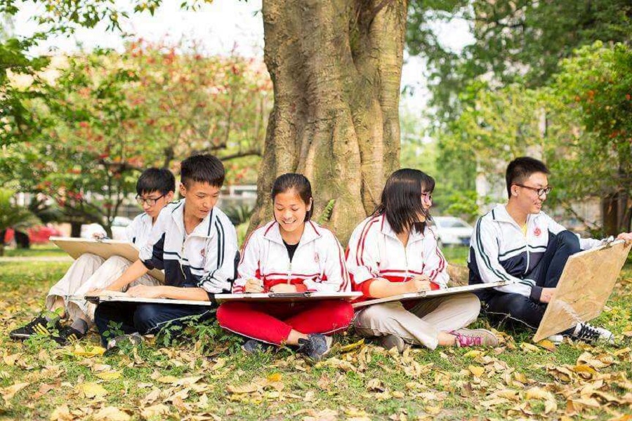 新都二中校園環(huán)境怎么樣？