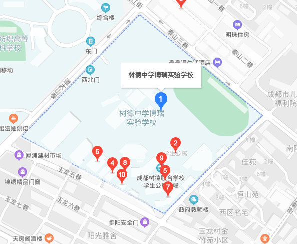 樹(shù)德博瑞實(shí)驗(yàn)學(xué)校地址在哪里？